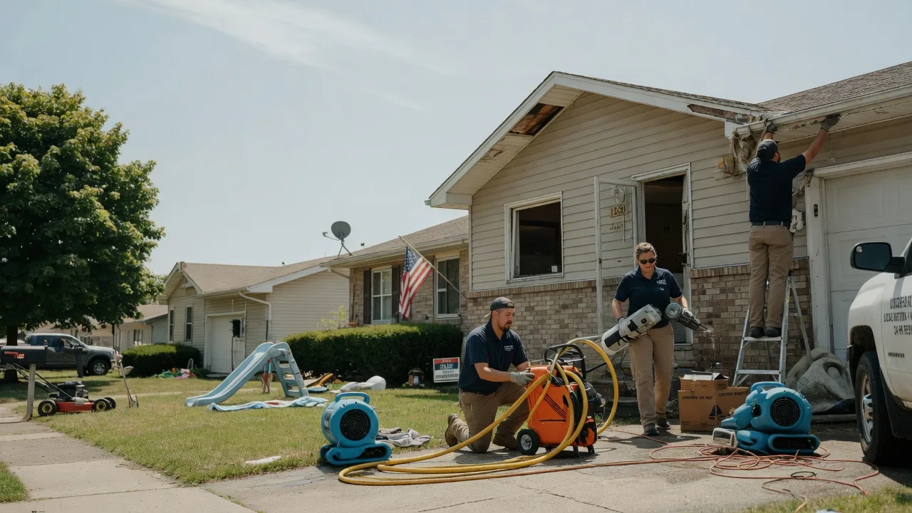 Water Damage Restoration in Staunton, IL near me